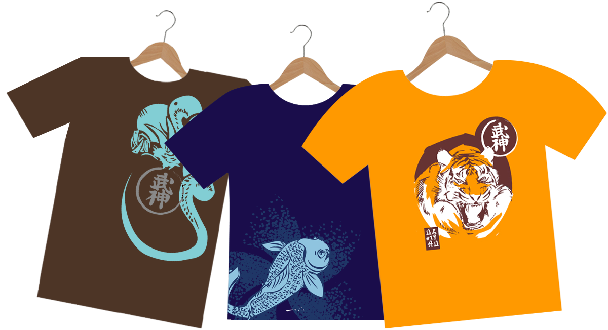 camisetas con ilustraciones de granmike